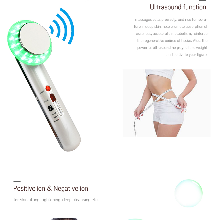 beauty care massager 7 in 1 Ultra EMS Body Shaping Device BP-010E